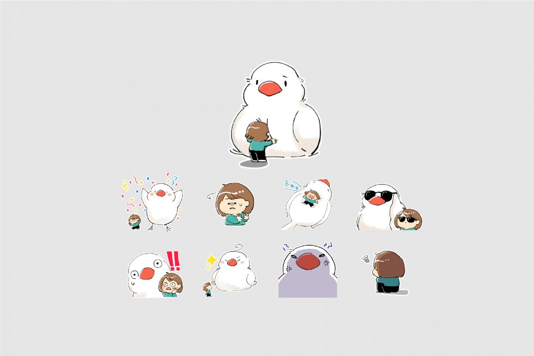 LINEスタンプできました!