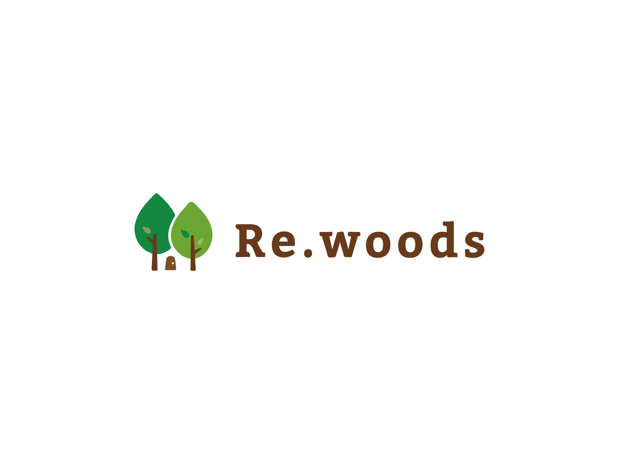 岐阜県岐阜市のRe.woods様のロゴが完成しました。