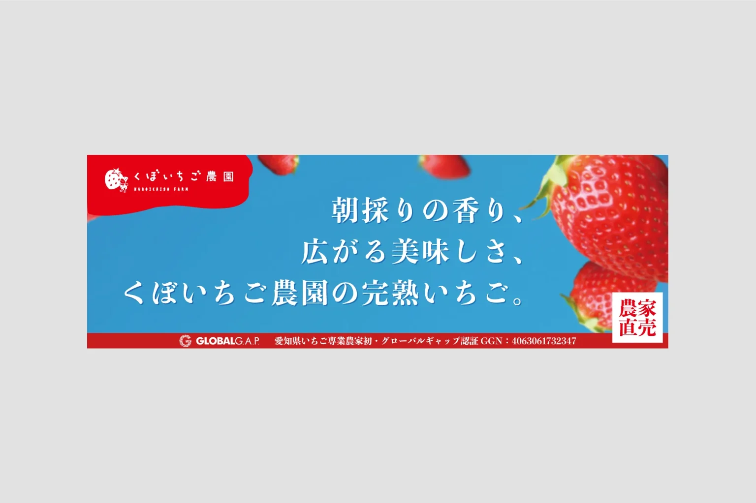 くぼ苺農園の制作実績